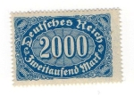 Stamps : Europe : Germany :  Cifras