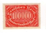 Stamps Germany -  Cifras