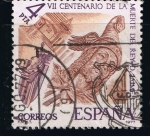 Sellos de Europa - Espa�a -  Edifil 2397  VII Cente. de la muerte de Don Jaime I.  