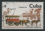 Sellos de America - Cuba -  Carruajes antiguos
