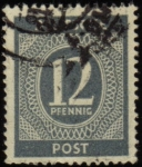 Stamps Germany -  cifras