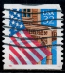 Sellos de America - Estados Unidos -  Scott  2913 Bandera (3)