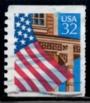 Sellos de America - Estados Unidos -  Scott  2913 Bandera (5)