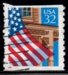 Sellos de America - Estados Unidos -  Scott  2913 Bandera (7)