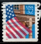 Stamps United States -  Scott  2913 Bandera (8)