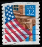 Stamps United States -  Scott  2913 Bandera (11)