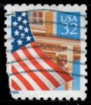 Stamps United States -  Scott  2914 Bandera (4)