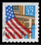 Stamps United States -  Scott  2914 Bandera (10)