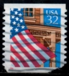 Stamps United States -  Scott  2915 Bandera (3)