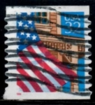 Sellos de America - Estados Unidos -  Scott  2915 Bandera (4)