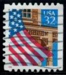 Stamps United States -  Scott  2915A Bandera (5)