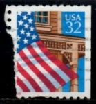 Stamps United States -  Scott  2916 Bandera (5)