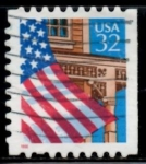 Stamps United States -  Scott  2916 Bandera (10)