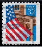 Sellos de America - Estados Unidos -  Scott  2916 Bandera (11)