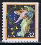 Stamps United States -  Scott  3012 Angel (4)