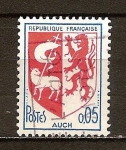 Stamps France -  Escudo de 