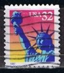 Stamps United States -  Scott  3122 Estatua de la Livertad (2)
