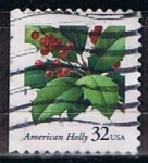 Stamps United States -  Scott  3177  American Holly (5)