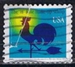Stamps United States -  Scott  3257 Weather Vane (2)