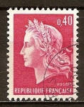 Sellos de Europa - Francia -  Republique Francaise(Mariane).