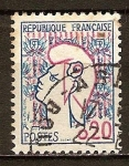 Sellos de Europa - Francia -  Republique Francaise(Mariane).