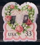 Stamps United States -  Scott  3274 Victoria Love (2)