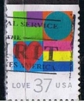 Sellos del Mundo : America : Estados_Unidos : Scott  3657 Love (2)