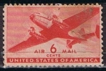 Stamps United States -  Scott  C25 Transprte en avion (4)
