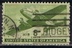 Stamps United States -  Scott  C26 Transprte en avion