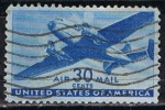 Stamps : America : United_States :  Scott  C30 Transprte en avion
