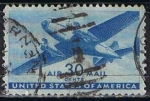 Stamps United States -  Scott  C30 Transprte en avion (10)