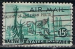 Stamps United States -  Scott  C35 Estatua de la Livertad N.Y (6)