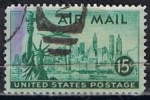 Stamps United States -  Scott  C35 Estatua de la Livertad N.Y (9)