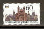 Stamps : Europe : Germany :  ANIVERSARIO   SPEYER