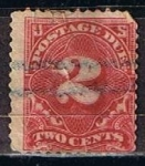Stamps United States -  Scott  J2 Cifras (2)