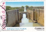 Stamps Spain -  arquitectura-canal de castilla palencia-burgos-valladolid