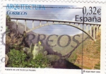 Stamps Spain -  pueente de los tilos (la Palma)