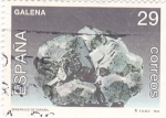 Sellos de Europa - Espa�a -  minerales de españa.-galena