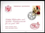 Stamps : Europe : Liechtenstein :  Felicitación Navideña