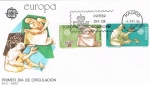 Stamps Spain -  SPD EUROPA 1986. PROTECCIÓN DE LA NATURALEZA