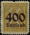 Stamps Germany -  cifras