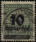 Stamps Germany -  cifras