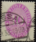 Stamps : Europe : Germany :  cifras