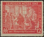 Stamps Germany -  leipziger messe
