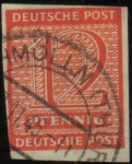 Stamps : Europe : Germany :  cifras