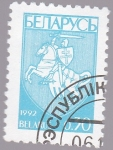 Sellos del Mundo : Europa : Bielorrusia : escudo de armas