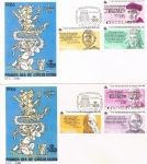 Stamps Spain -  SPD V CENTENARIO DEL DESCUBRIMIENTO DE AMÉRICA