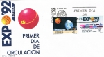 Stamps Spain -  SPD EXPOSICIÓN UNIVERSAL DE SEVILLA EXPO'92