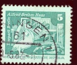 Stamps : Europe : Germany :  1974 Construcciones socialistas Ybert:1627