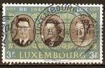 Sellos del Mundo : Europa : Luxemburgo : 20a Aniv de Benelux Rey Balduino, reina Juliana y la Gran Duquesa Charlotte.